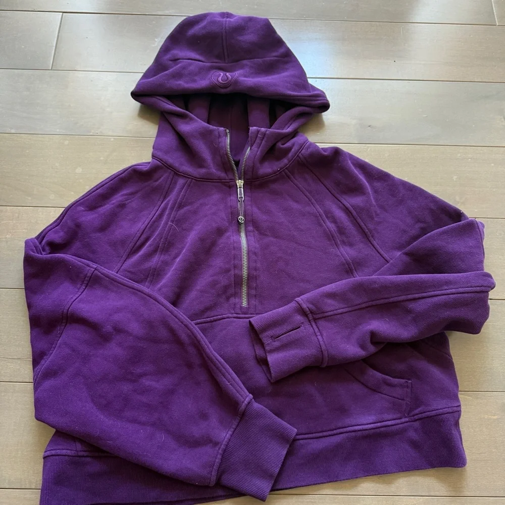lululemon athletica Deep Purple Scuba Hoodie - Picture 7 of 8